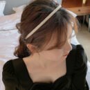 5pcs Elegant Faux Pearl Headbands for Women - Chic Plastic Hair Hoops with Imitation Pearls, Perfect for Styling and Accessories, Minimalist Design, Hair Accessories for Wome