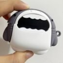 [Cute Shark] 3D cute cartoon shark shape soft silicone wireless earphone case | for Airpods 1/ 2/ 3/ Pro