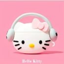 [Silicone Protective Case for ]Sanrio Decorative 3D Bag Charm Stereo Headphone Case, Cartoon Protective Cover, Scratch Resistant, Shockproof Earphone Accessory