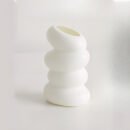 Vintage Style Spiral Vase - Unique Twisted Design, Ideal for Fresh and Hydroponic Plants, Creative Home Decor, Plastic, No Battery Required