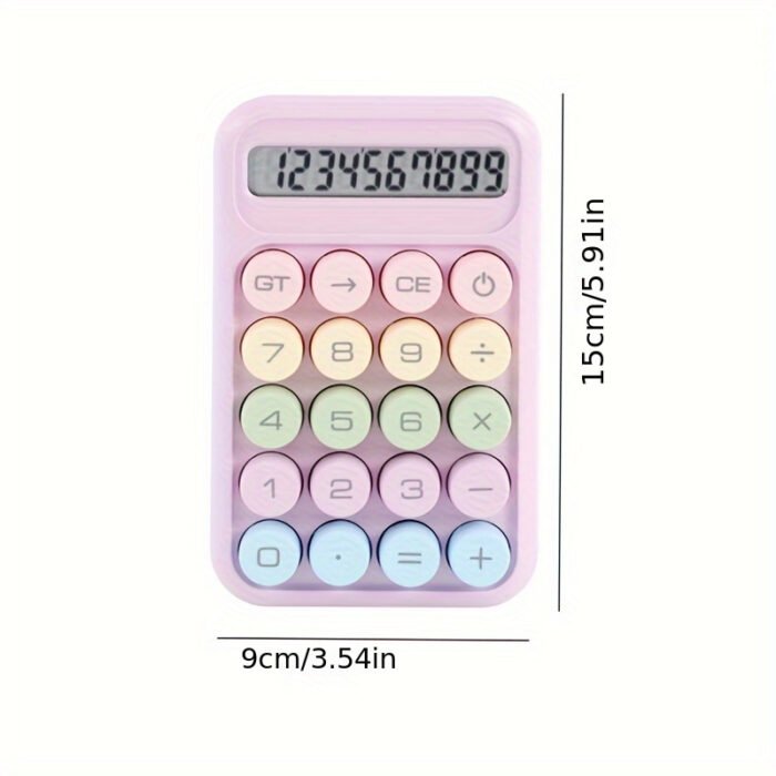 [Cute Calculator] Cute Mini Calculator | Office Use Mechanical Keyboard Accounting Small Desk Student Calculator - Image 3