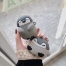 [Penguin Case] Silicone Penguin Protective Case | 1pc for Airpods 3/Pro, Dropproof Headphone Cover, Cute Animal Design, 1/2 Apple Compatible, Durable Protective Accessory