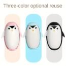 Cute Penguin Lint Roller - Portable, Washable Fabric Debris Remover for Clothes & Home, Easy to Use, No Electricity Needed, Home Cleaning Essentials | Playful Design | Easy Grip Handle, Lint Roller for Clothes