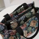 Women's Tote Bag New Product, Thickened Knitted Jacquard Fabric, Tote Bag, Work Portable Shopping Bag, Outing Storage Bag, Women's Bag, Retro, Large Capacity, Ethnic Style, Daily Use, Back-to- Season, Ramadan Festival, Square Bag, hand-carried bag, suitable for and office