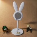 Adjustable Cute Bunny Phone Stand - Cartoon Rabbit Design, EVA Material, Universal Tablet Holder - Ideal for Desk, Gift for Easter, Valentine's, Thanksgiving, Mother's, Father'S Day, Christmas, Bunny Accessories