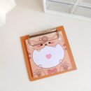 [30 Cute Cartoon Clipboard Notepads] 1pc of 30 Cute Cartoon Clipboard Notepads, Animal Pattern Notepads, Message Papers, Memo Notes, Perfect for School, Office and Home Use