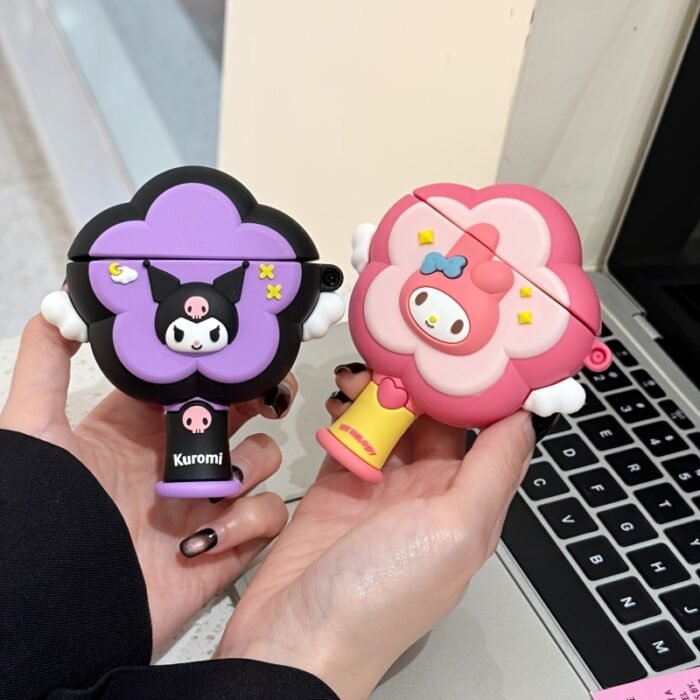 Sanrio Cute Fairy Style Earphone Case, Multiple Styles Available for Pro 2nd Generation, Apple 3rd Generation, and 4th Generation Wireless Wireless Headphones - Image 5