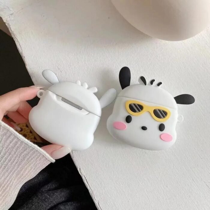 Sanrio for pochacco Silicone Protective Case for Airpods 1/2 Pro 2 4 - Wireless Earphone Case, Earphone Shell, Silicone Cartoon Cute Soft Case - Image 8