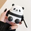 Protective Case Silicone Shell for AirPods 1/AirPods 2 Personality Simple Silicone Anti-fall Storage Box Fat Panda with Buckle for AirPods Pro/AirPods Pro 2/for AirPods 3 Cartoon Anti-fall Soft Shell Couple Gift Small Gift