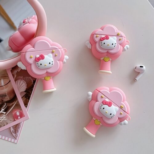 Sanrio Cute Fairy Style Earphone Case, Multiple Styles Available for Pro 2nd Generation, Apple 3rd Generation, and 4th Generation Wireless Wireless Headphones