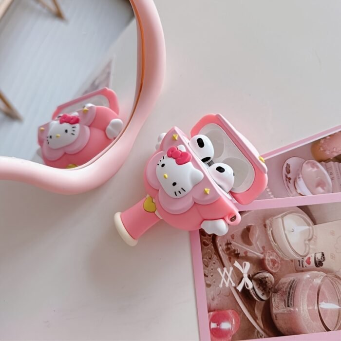 Sanrio Cute Fairy Style Earphone Case, Multiple Styles Available for Pro 2nd Generation, Apple 3rd Generation, and 4th Generation Wireless Wireless Headphones - Image 11
