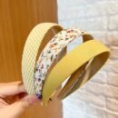 3pcs, Fresh Elegant Classic Wide Brim Floral Headbands, Women Girls Country Style Casual Leisure Hair Accessories, Gift Photo Props