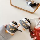 Cartoon Duck Compatible with AirPods 4 Split Case, AirPods Pro 2 Soft Shell New Model AirPods 3rd Generation Earphone Cover Cute
