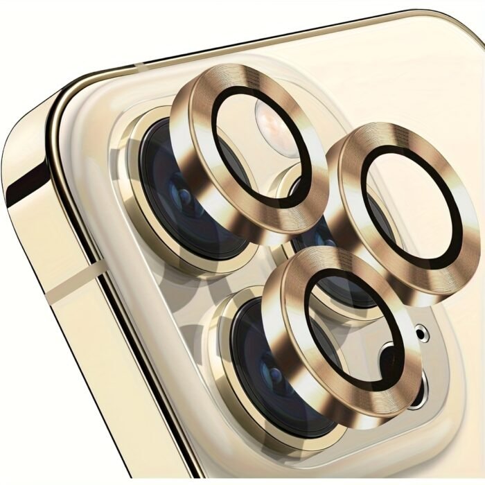 1 Set Camera Protector for iPhone 16 Pro Max, 15 Plus, 14, 13, 12, 11, 15 Pro, 15 Plus, 14 Pro - Durable Tempered Glass, Scratch-Resistant, Easy to Install, Protects Lens from Harm, Accident, and Damag - Image 3