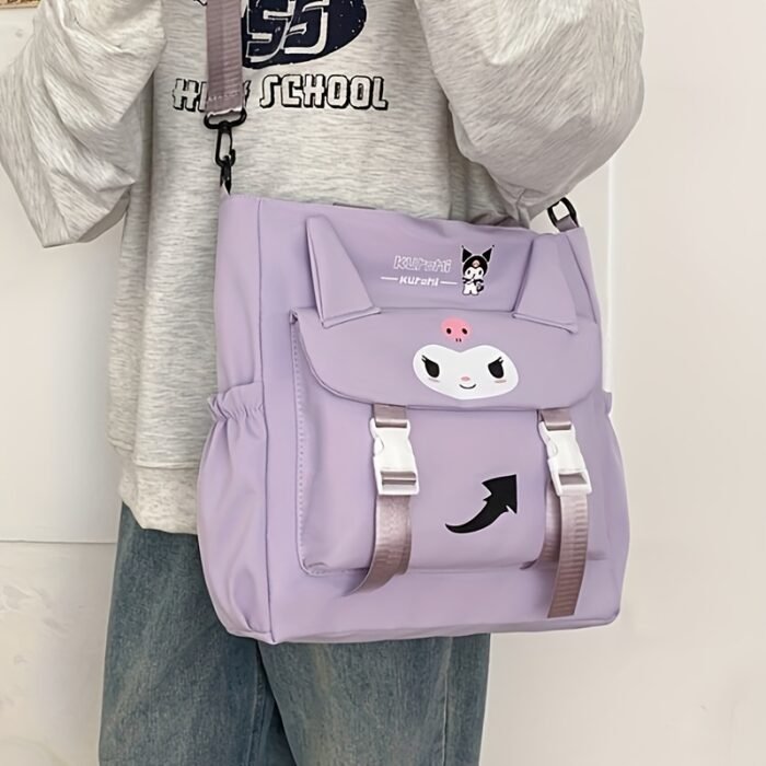 Sanrio cartoon cute shoulder bag, crossbody tote bag,, high, college students' class tutoring bag, bag, handbag, Valentine's Day gift - Image 15