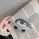 [Penguin Case] Silicone Penguin Protective Case | 1pc for Airpods 3/Pro, Dropproof Headphone Cover, Cute Animal Design, 1/2 Apple Compatible, Durable Protective Accessory
