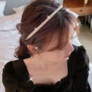 5pcs Elegant Faux Pearl Headbands for Women - Chic Plastic Hair Hoops with Imitation Pearls, Perfect for Styling and Accessories, Minimalist Design, Hair Accessories for Wome