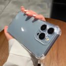 High-End Clear Case for iPhone - Shock-Resistant, See-Through Bumper, TPU Protection for iPhone 16, 15, 14, 13, 12, 11 Pro Max, X, Xs Max, Xr, 8, 7 Plus