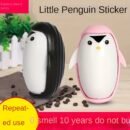 Cute Penguin Lint Roller - Portable, Washable Fabric Debris Remover for Clothes & Home, Easy to Use, No Electricity Needed, Home Cleaning Essentials | Playful Design | Easy Grip Handle, Lint Roller for Clothes