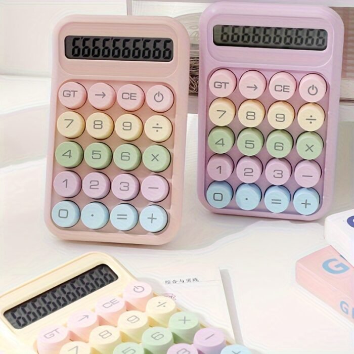[Cute Calculator] Cute Mini Calculator | Office Use Mechanical Keyboard Accounting Small Desk Student Calculator - Image 14