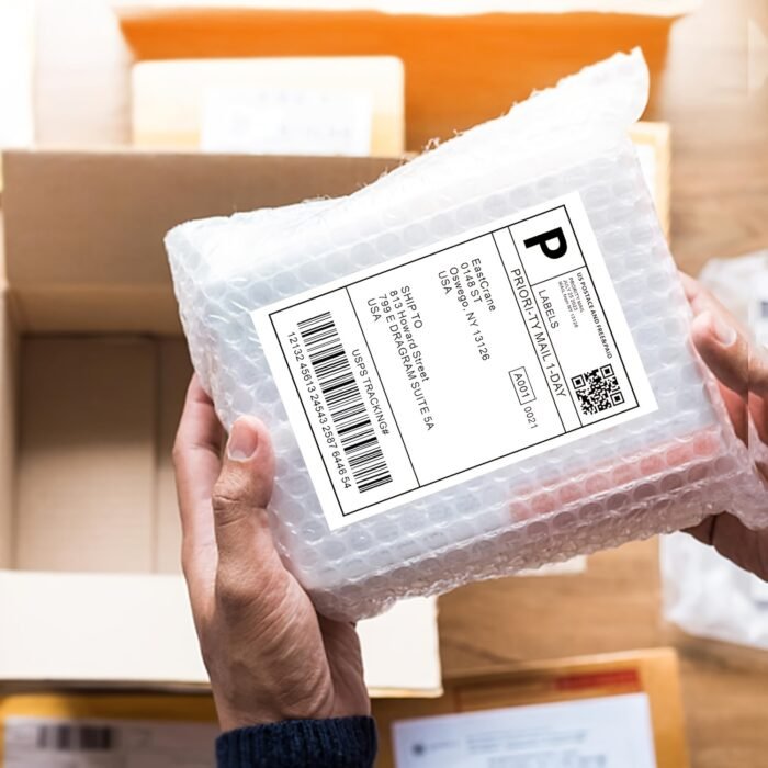[500 Thermal Label Printing Paper] 500pcs, 4×6in Thermal Label Printing Paper, Transportation Waybill Printing Paper, Self-adhesive Stickers, 500 Labels/roll - Image 9
