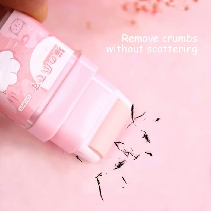 1pc Cat Paw Cute Roller Eraser Girl Pencil Eraser Rubber Cartoon Pen Eraser Supplies Prizes Office Eraser Gift giving - Image 4