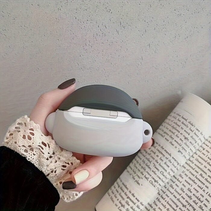 [Penguin Case] Silicone Penguin Protective Case | 1pc for Airpods 3/Pro, Dropproof Headphone Cover, Cute Animal Design, 1/2 Apple Compatible, Durable Protective Accessory - Image 12