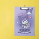 1pc SANRIO Hello Kitty A4 Clipboard - Durable Cardboard Drawing Board with Secure Clip - Multipurpose Office Supplies for Sketching, Tests, and Notes