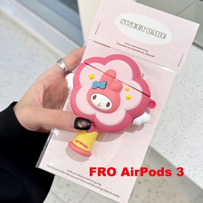 Sanrio Cute Fairy Style Earphone Case, Multiple Styles Available for Pro 2nd Generation, Apple 3rd Generation, and 4th Generation Wireless Wireless Headphones - Image 19