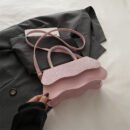 Women's Casual Crossbody Bag - Retro Glitter Synthetic Leather Small Square Purse with Adjustable Strap & Magnetic Closure, Khaki/Mixed/Black/Pink, Versatile for Everyday & Special Occasions, Crossbody Purse, Fashion Accessory, Chic Handbag, Durable Material, Compact Handbag, Stylish Women