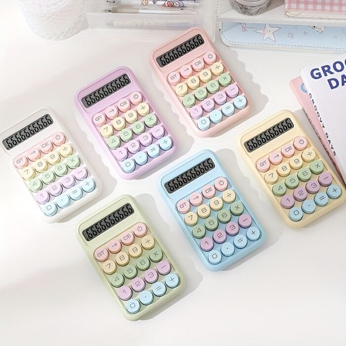 [Cute Calculator] Cute Mini Calculator | Office Use Mechanical Keyboard Accounting Small Desk Student Calculator - Image 5