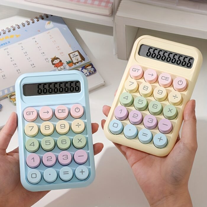[Cute Calculator] Cute Mini Calculator | Office Use Mechanical Keyboard Accounting Small Desk Student Calculator - Image 7