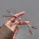 Anti-Fatigue Blue Light Blocking Chic Glasses - Transparent Lens with Stylish Square Frame for Women, Perfect for Computer, TV, Gaming & Phone Use