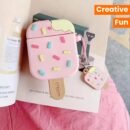 Fun And Creative Ice Cream Protective Case Suitable For Airpodspro