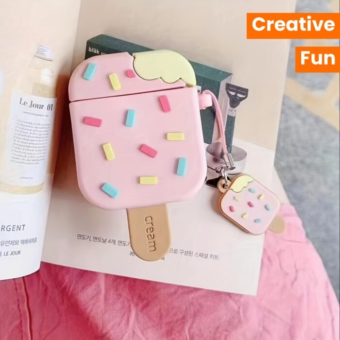 Fun And Creative Ice Cream Protective Case Suitable For Airpodspro - Image 11