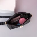 Chic Quilted Bucket Crossbody Bag - Fashionable Mini Purse for Women - Versatile Shoulder Handbag with Stylish Quilting Design