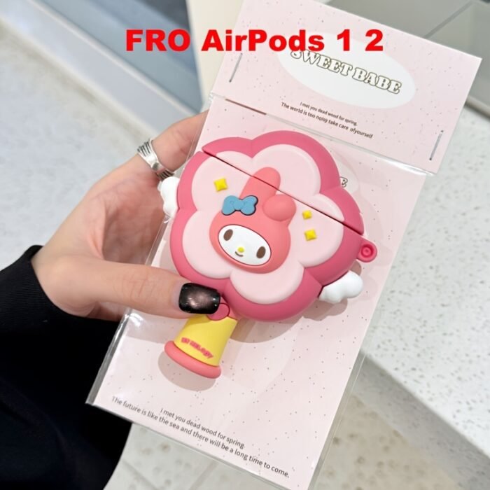 Sanrio Cute Fairy Style Earphone Case, Multiple Styles Available for Pro 2nd Generation, Apple 3rd Generation, and 4th Generation Wireless Wireless Headphones - Image 18