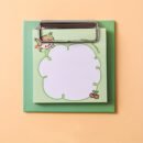 [30 Cute Cartoon Clipboard Notepads] 1pc of 30 Cute Cartoon Clipboard Notepads, Animal Pattern Notepads, Message Papers, Memo Notes, Perfect for School, Office and Home Use