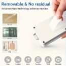 Heavy-Duty Dual-Sided Nano Tape - Extra Strong Adhesive, Reusable & Versatile for Crafts, Christmas Decorations & More - Ideal for All Surfaces, Essential Multi-Purpose Adhesive, Best for Christmas