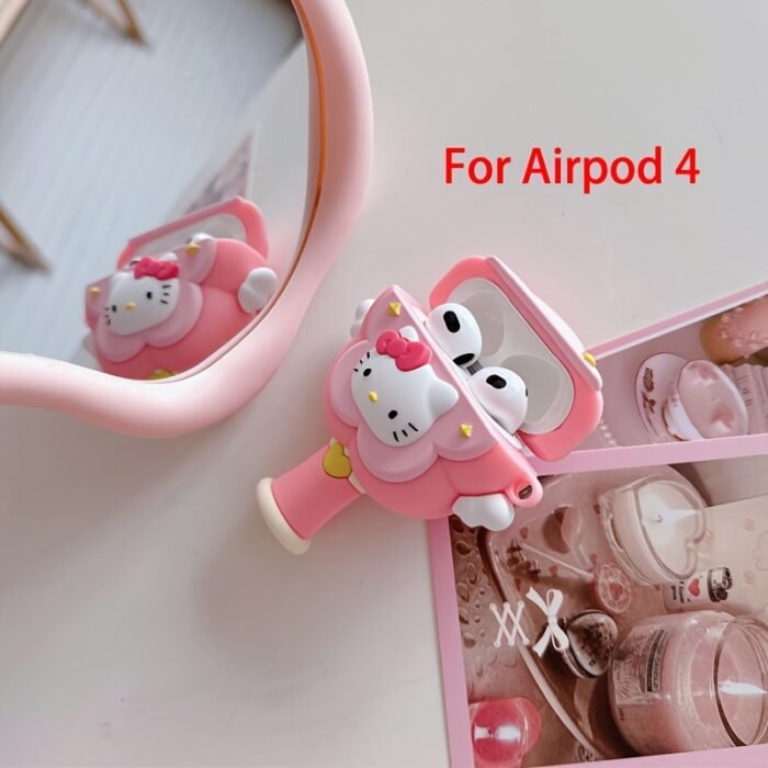 Sanrio Cute Fairy Style Earphone Case, Multiple Styles Available for Pro 2nd Generation, Apple 3rd Generation, and 4th Generation Wireless Wireless Headphones - Image 17