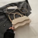Women's Casual Crossbody Bag - Retro Glitter Synthetic Leather Small Square Purse with Adjustable Strap & Magnetic Closure, Khaki/Mixed/Black/Pink, Versatile for Everyday & Special Occasions, Crossbody Purse, Fashion Accessory, Chic Handbag, Durable Material, Compact Handbag, Stylish Women