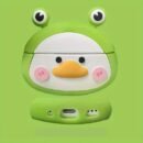 Adorable 3D Frog & Duck Cartoon Silicone Case for Apple for Airpods 1/2/Pro - Perfect Birthday or Easter Gift for Youngsters and Loved Ones