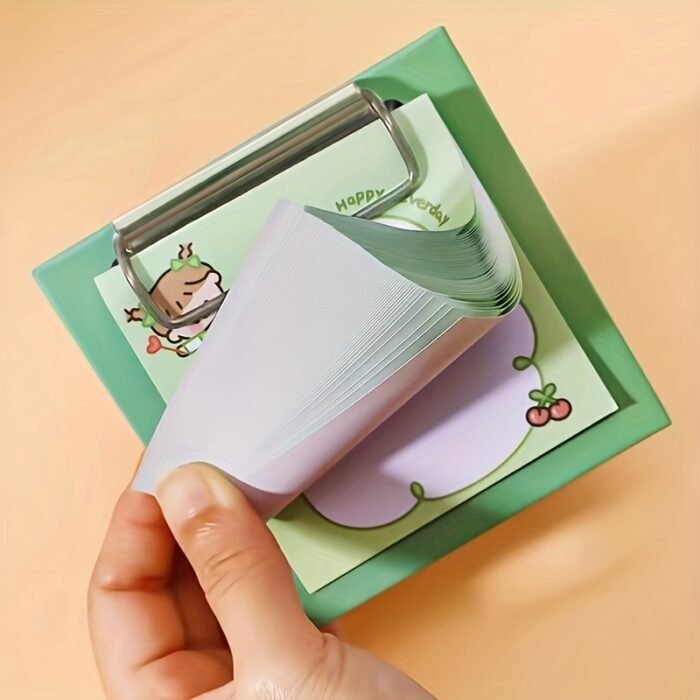[30 Cute Cartoon Clipboard Notepads] 1pc of 30 Cute Cartoon Clipboard Notepads, Animal Pattern Notepads, Message Papers, Memo Notes, Perfect for School, Office and Home Use - Image 6