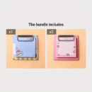[30 Cute Cartoon Clipboard Notepads] 1pc of 30 Cute Cartoon Clipboard Notepads, Animal Pattern Notepads, Message Papers, Memo Notes, Perfect for School, Office and Home Use