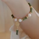 1 Women'S Fashion Bracelet New Chinese Retro Bamboo Lily of The Valley Bracelet