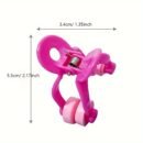 1pc Pink Nose Shaper & Lifter Clip for Women - Comfortable, Easy-to-Use Silicone Nose Corrector Beauty Tool, Non-Electric, Scent-Free
