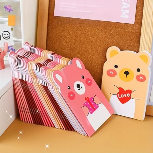 8pcs Cute Animal Pocket Notebooks - Mini Cartoon Softcover Journals with Colorful Designs, Kawaii Stationery Set for Office, School & Gifts, Notebooks And Journals