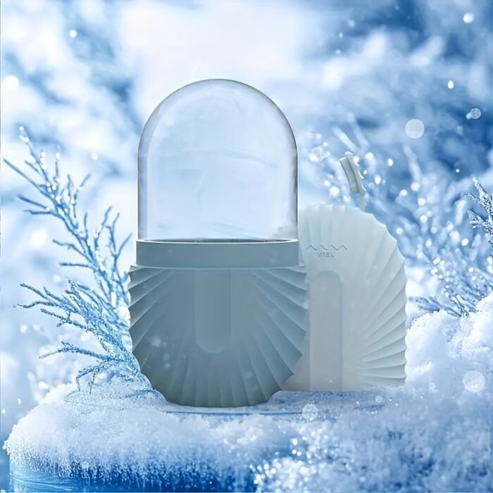 1pc Silicone Ice Roller for Face - Odorless, Battery-Free, Manual Cooling Facial Massage Tool, Ideal for Soothing Skin, Enhances Serotonin Production, Soothing Skincare|Odorless Design|Silicone Constructio - Image 12