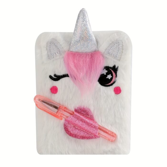 Adorable Mini Notebook with Cute Cat Design - Portable Small Diary with Pen Pocket, Ideal Gift for Students, Polyester Cover, Pink and White, Diary Accessories | Playful Design | Durable Cover - Image 4