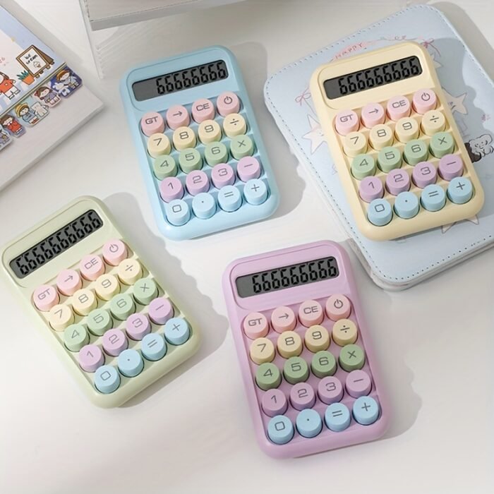 [Cute Calculator] Cute Mini Calculator | Office Use Mechanical Keyboard Accounting Small Desk Student Calculator - Image 2